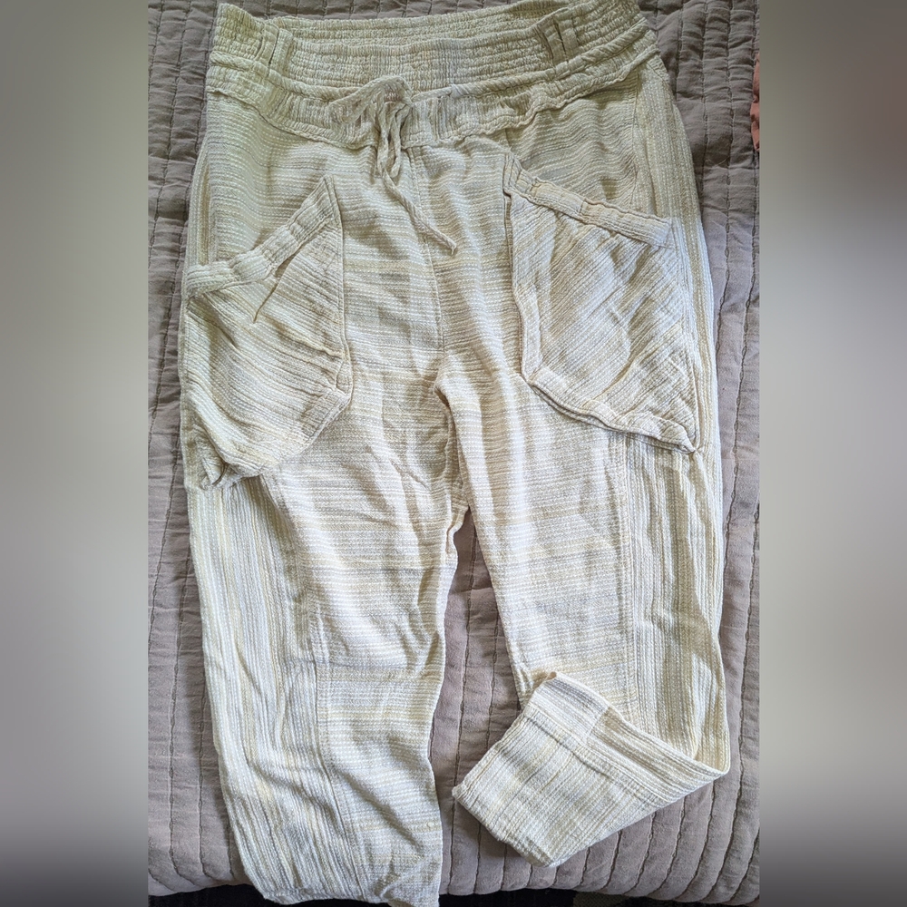 Free People Sweet Escape Tapered High-rise Pants